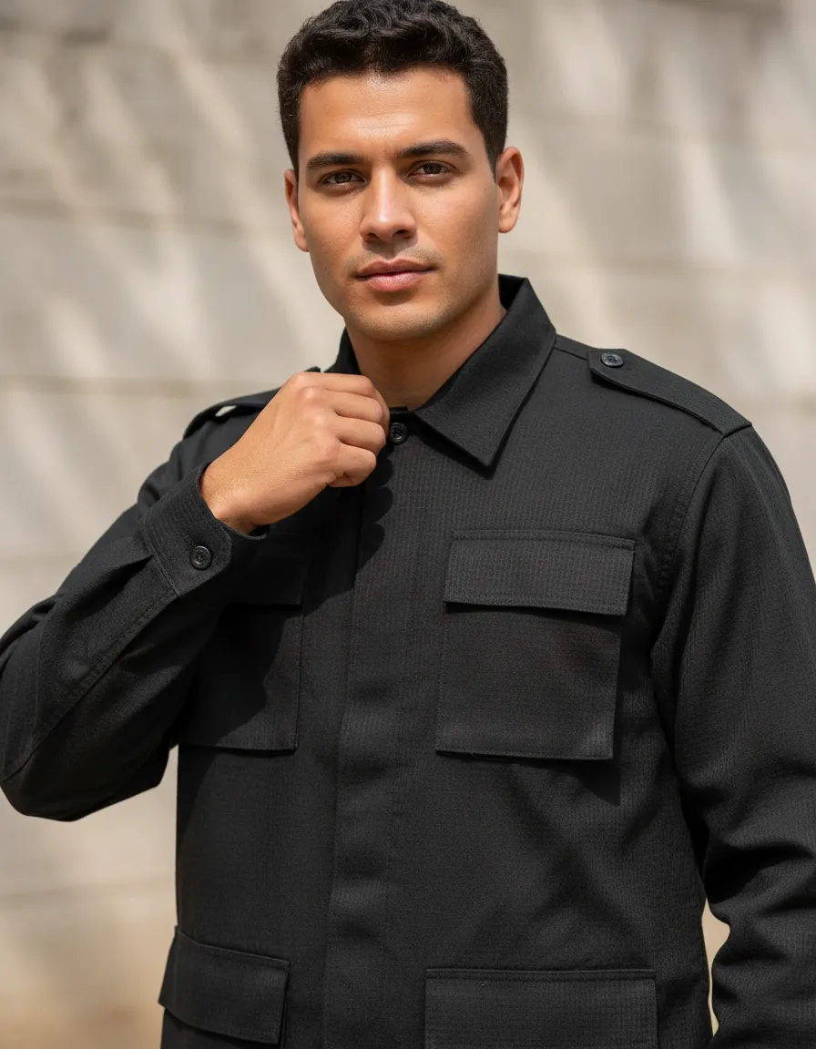 Camisola Táctica Comando Seguridad Privada Uso Rudo