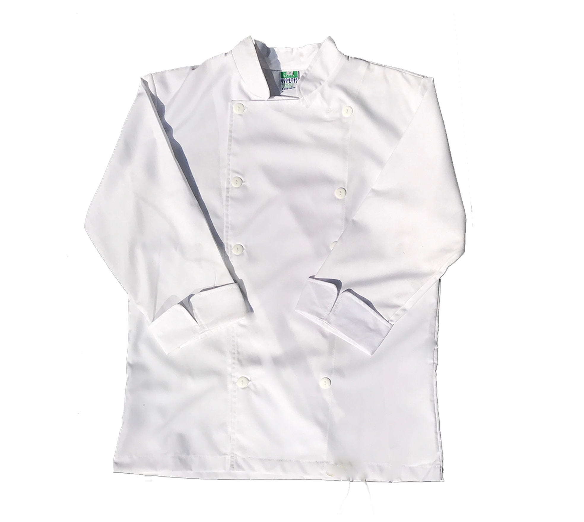 Filipina de chef blanca lisa .jpg