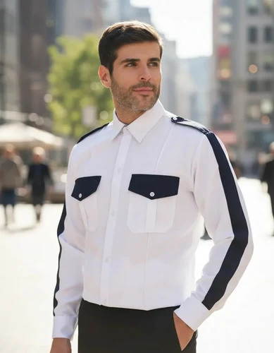 Camisa de Seguridad Policía Guardia Piloto Escolta
