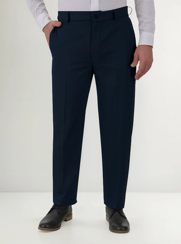 Pantalon De Vestir Casual  C/bolsa Secreta Comodo Y Fresco